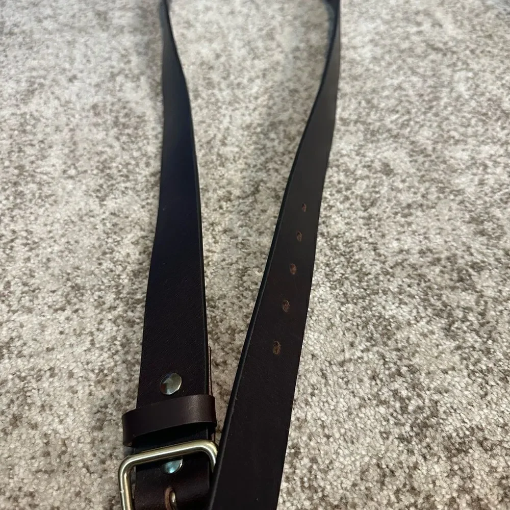 AG Florence Belt CLASSIC BUFFED ITALIAN LEATHER BELT 40